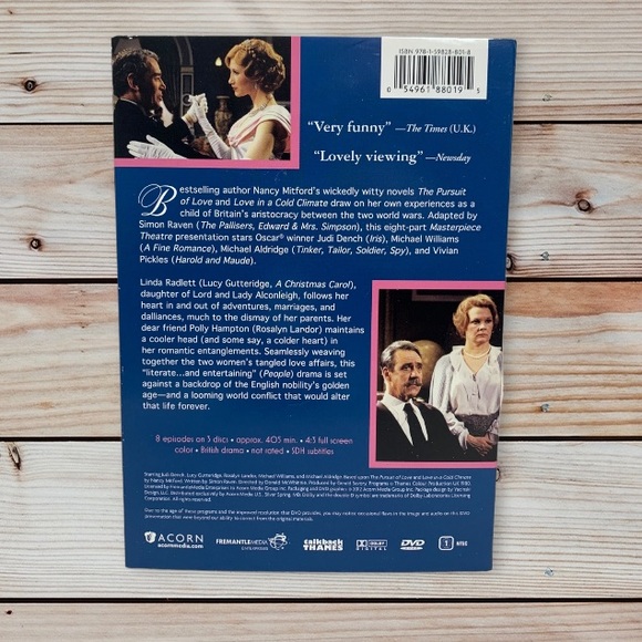 Love in a Cold Climate DVD Series - Sealed - Picture 2 of 2